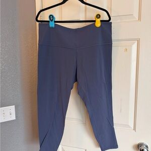 Athleta Ultra High Rise Elation 7/8 Tight Blue 2x